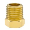 Hooshing 6PCS Pipe Plug 1/8 Inch NPT Male Outer Hex