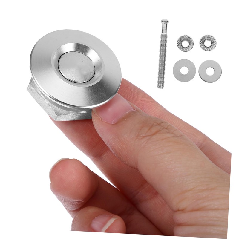 Ciieeo Push Button Hood Pin Lock Durable Vehicle Bonnet Latch
