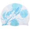 Toddmomy Gorro de Baño de Silicona Reversible Estampado, Gorra de
