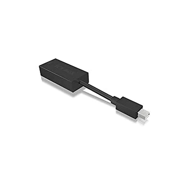 ICY BOX IB-AC504 Mini DisplayPort (DP) zu VGA Adapter, VESA