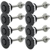 GETIROTE Quick Release Bumper Hood Pins Universal Quick Release Latch