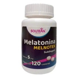 Melatonina Melnotex 5mg, 120 Tab Sublingual                                                                                                           