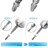Screw Extractor, [Upgraded Version][6 Pieces] Diyife Stripped Screw Remover, Damaged