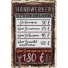 Weatherproof 30 x 20 cm Tin Sign - Funny Saying