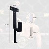 YEYPOP 4 Pcs Wrestling Championship Belt Wall Mount Display Holder