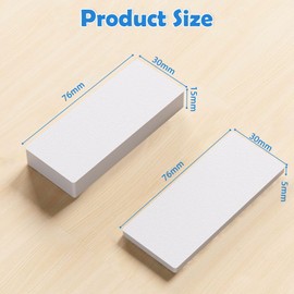 Furniture Seat Support Wall Protector Set Couch Protector from Furniture Efficient Protection 20Pcs EVA Foam Headboard Stoppers for Wall Anti Shake, Elegant Design, Easy Installation White