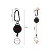 Roontin Retractable Badge Reels - Heavy Duty Extendable Key Chain