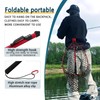 Fishing net (Foldable 19.68, Red, 38in)