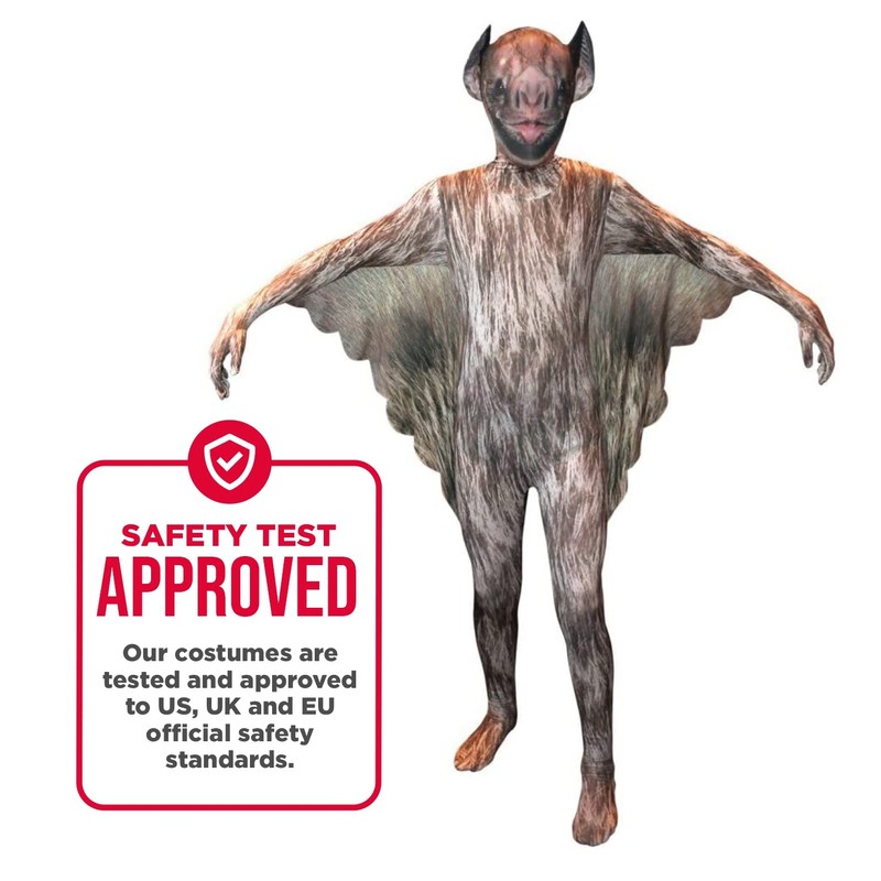 Morphsuits Kids Animal Planet Costume - Vampire Bat - Small