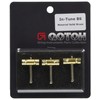 GOTOH Telecaster Bridge Saddle, Set of 3, Brass (PSS-ITB) In-TuneBS