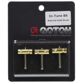 GOTOH Telecaster Bridge Saddle, Set of 3, Brass (PSS-ITB) In-TuneBS