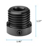 DEEFIINE Woodworking Spindle Adapter Converts M18 x 2.5mm to M33