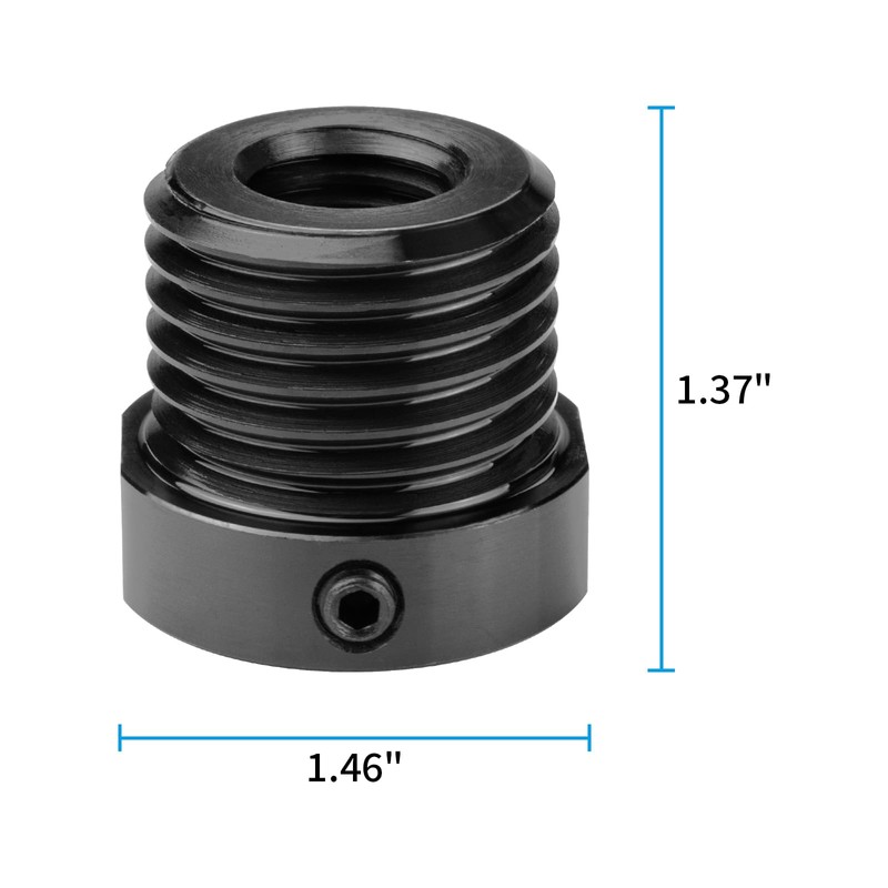 DEEFIINE Woodworking Spindle Adapter Converts M18 x 2.5mm to M33
