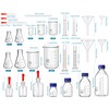Saysurey 31 Pcs Lab Glassware Set Include Measuring Beakers Cylinders