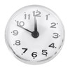 VIFERR Mini Wall Clock Suction Cup Waterproof Round Wall Clock