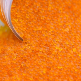 Wisesorb 2lbs Premium Orange Silica Gel Desiccant Beads(Industry Standard 2-4 mm) - Rechargeable & Indicating Silica Gel Beads
