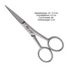Otto Herder manicure Beard Scissors 11.5 cm Extra Sharp Beard