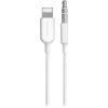 Insignia 0.9m (3 ft.) Lightning/3.5mm Stereo Audio Cable - White