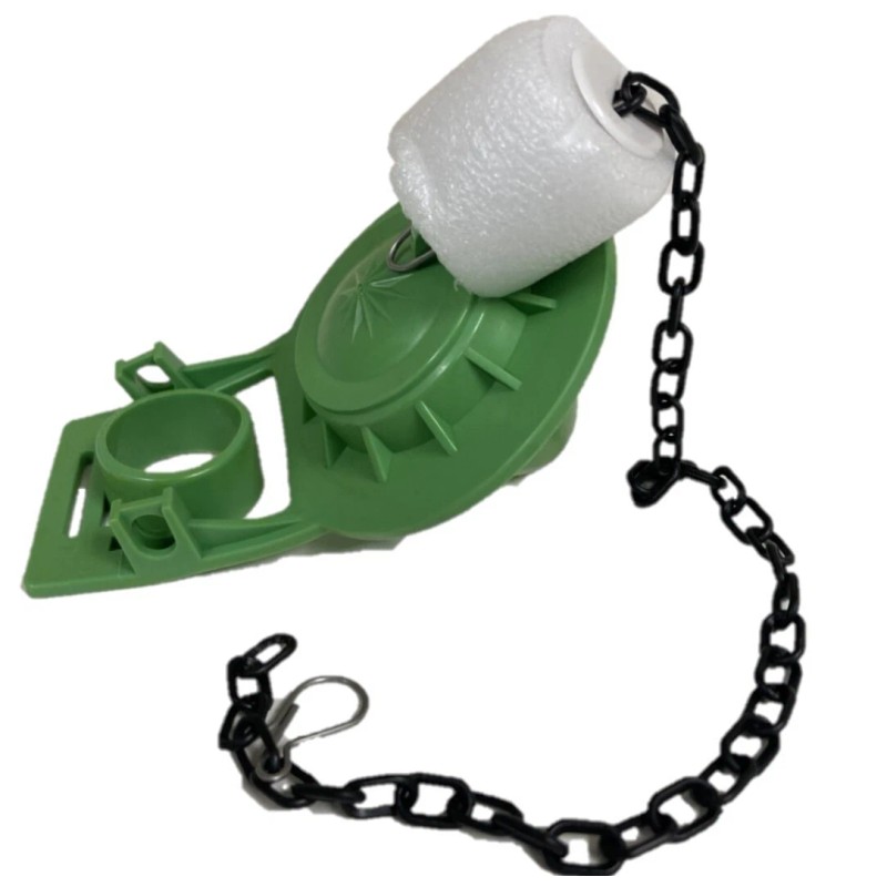 NUFLUSH Eljer 495-6029-00 Green 2- inch Silicone Flapper Replacement with