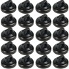 CANAANIN Magnetic Cable Zip Tie Mounts Clips Multipurpose Zip Ties