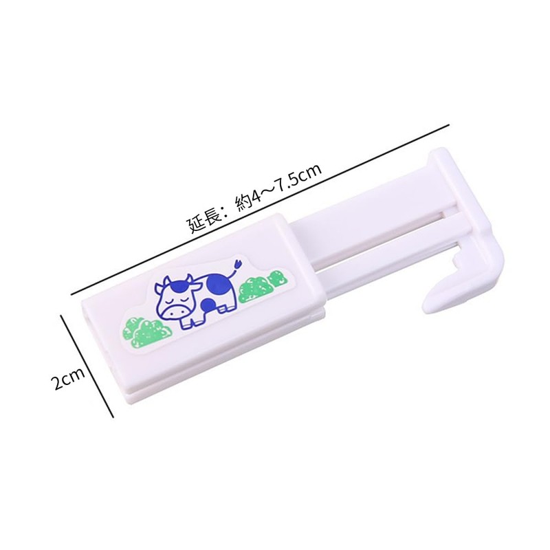 2pcs Milk Sealing Clips Milk Box Sealing Clips Food Bag