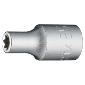 Tone 2TX-E05 E-Type Torx Socket, 1/4-inch (6.35 mm) Drive: E05