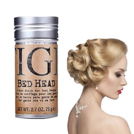 Hair Wax Stick, Styling Wax Stick Hair Wax Hairstyle Gel Stick Hair Modelling Wax Stick, Styling Hair Wax, for Wigs, Hair Strands, Broken Hair and Frizzy Hair, Frizz, 75 g