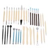 36Pcs Pottery Clay Sculpting Tools Kit Set Ceramic Carving Sculpting