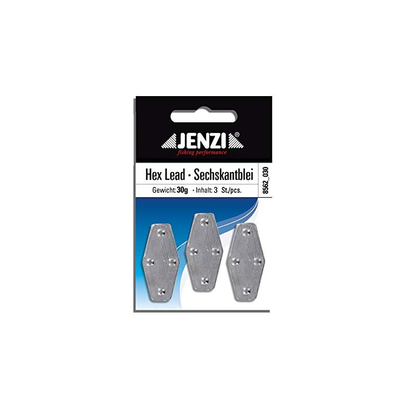 JENZI Hexagonal Lead Pack of 3 / SB 30 g