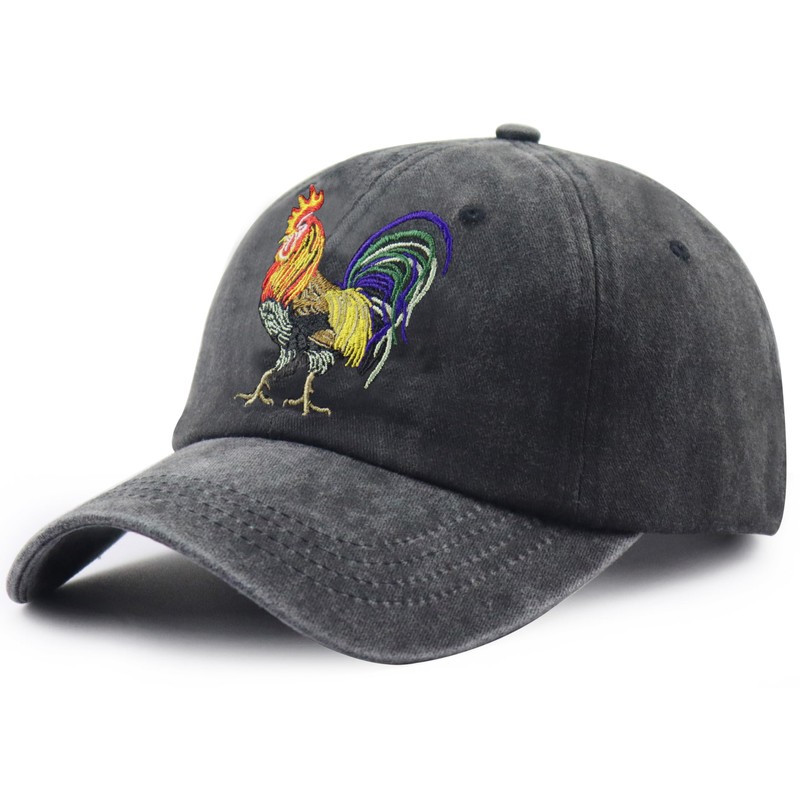 Rooster Gifts for Men Women, Cock Decor Baseball Cap, Chicken