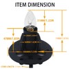 OHLGT 2-Pack Salt Lamp Cord Replacement with Dimmer Switch 5