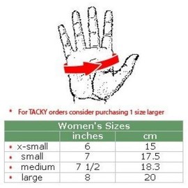 Mighty Grip White Pole Dancing Gloves (Large)