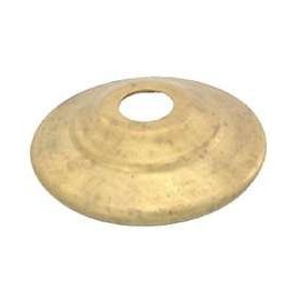 B&P Lamp® 2 1/4" Dia. Brass Vase Cap, Unfinished Brass