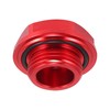Red Gas Engine Fuel Cap Aluminum Alloy for Toyota TRD