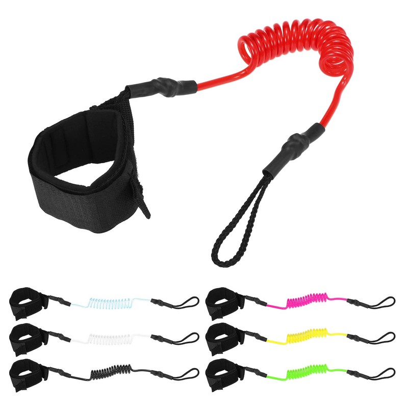 Lixada Leash Cord, Bodyboard, 4ft Ultra Strong TPU Cord, High