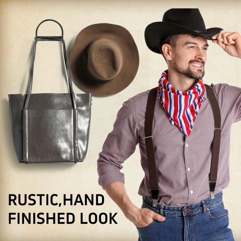 NBBENG Cowboy Hat Rack for Wall 4 Pack, Cowboy Hat