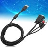 VGA High Definition Cable with Adapter Audio Conversion Cable for