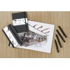 Clairefontaine 975342C Double-Sided Layout Sketchbook, 25 Sheets, DIN A5, 220g,