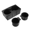 A ABSOPRO Front middle cup holder insert BC3Z7813562AA for Ford