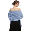 Chales y envolturas de gasa para vestidos de noche para