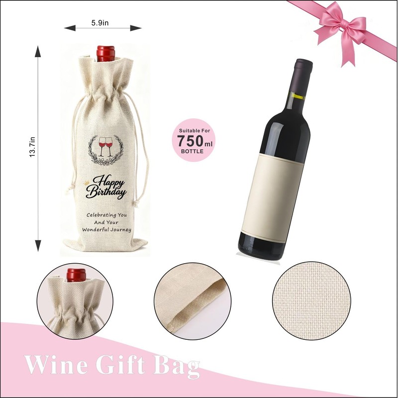 BAJIAOREN 30TH Birthday Gifts for Women Funny,Fabulous 30th Wine Glass