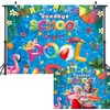 PGSWEER Goodbye School Hello Pool Backdrop 7x5FT End of School
