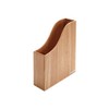 NATUREHOME Classic Wooden Magazine File Box Solid Handmade Beech Natural