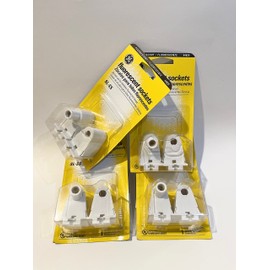GE Lighting Fluorescent Light Ballast, T8 Ballast, T12 & T8 Slimline Fluorescent Socket Holder (4 Set)