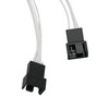 4pcs PWM Fan Extension Cable 4 Pin Silver Coated Copper