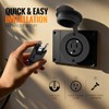 Journeyman-Pro 5279 GCR1 Weatherproof Outdoor Power Outlet, 10 Ft, Black