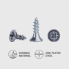Pack of 1000 Galvanised Steel 4.0 x 12 mm Wood
