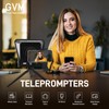 GVM Teleprompter with Remote Control and Teleprompter APP Compatible with