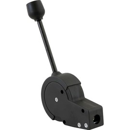 Buyers Products B206401001 Single Axis Remote Valve Control, Center-Locking, Composite, 70 Degree Offset Handle, 9/16" Stroke, PTO & Dump Application Accessories