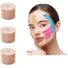 Cinta lifting facial, parches antiarrugas (2.5cm*5m—3pcs)